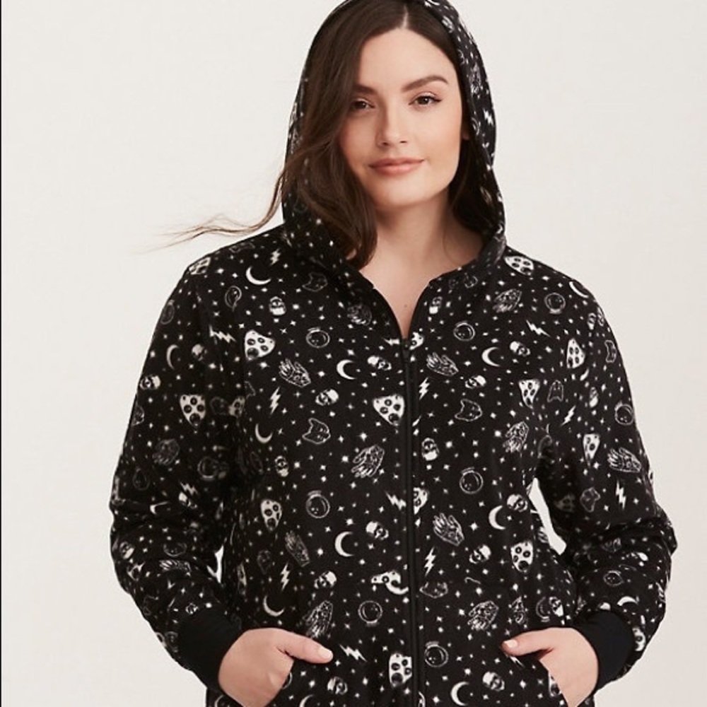 Torrid Halloween Fleece Onsie